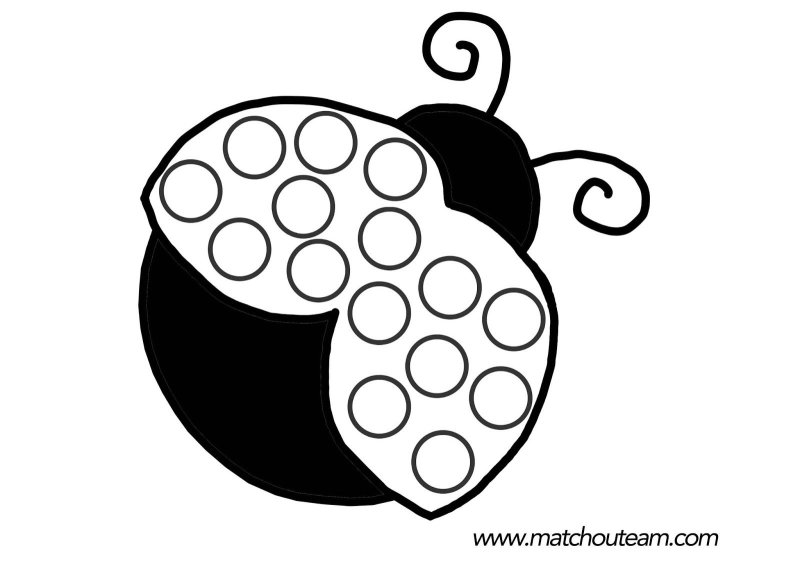 Пальчиковые раскраски для малышей