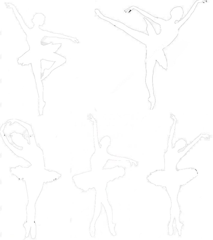 Снежинки балеринки