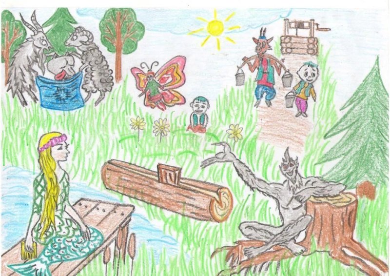 Герои сказок Габдуллы Тукая