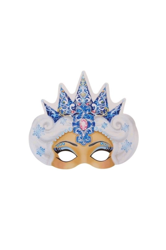 Новогодняя маска Снежная Королева