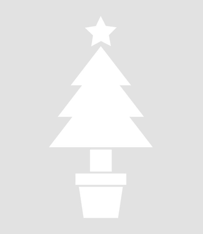 Вытынанки елка