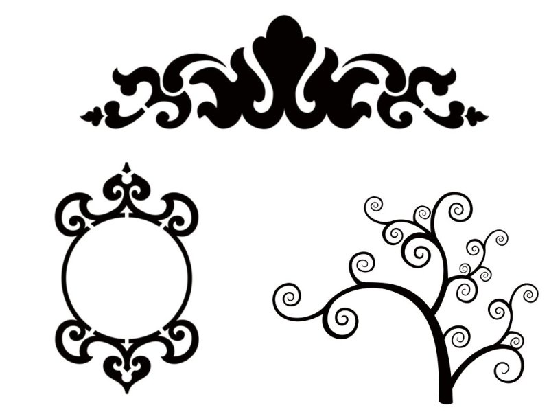 Трафареты для декора