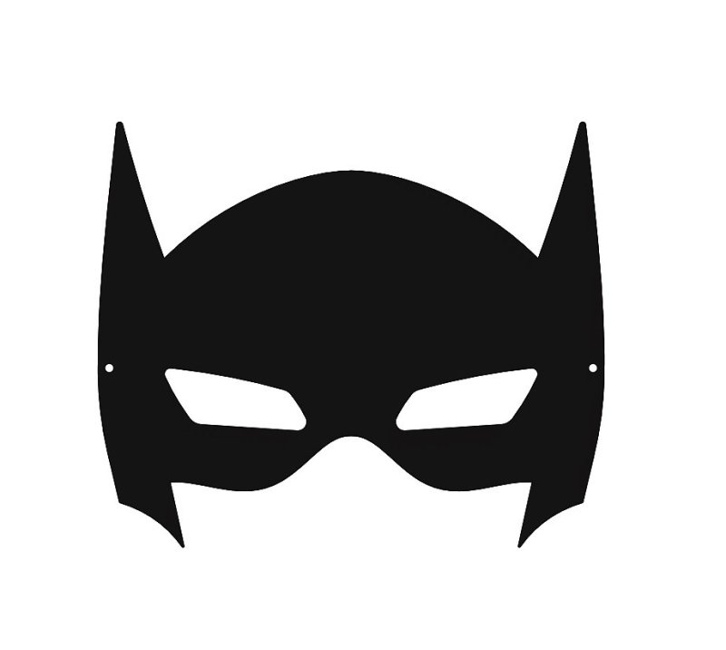 Маска Бэтмена для детей