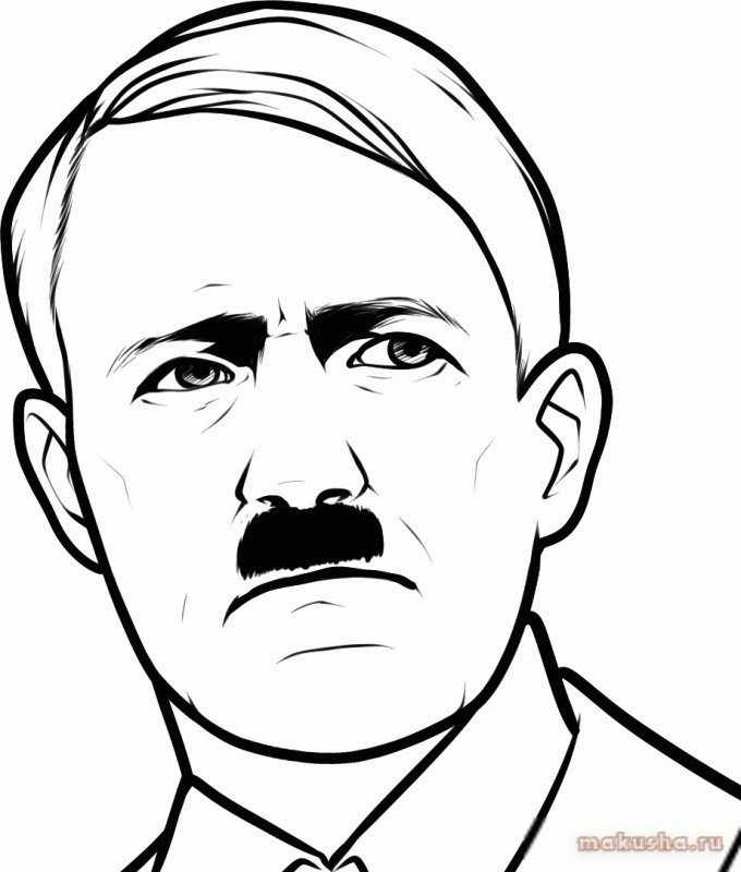 Адольф Гитлер портрет