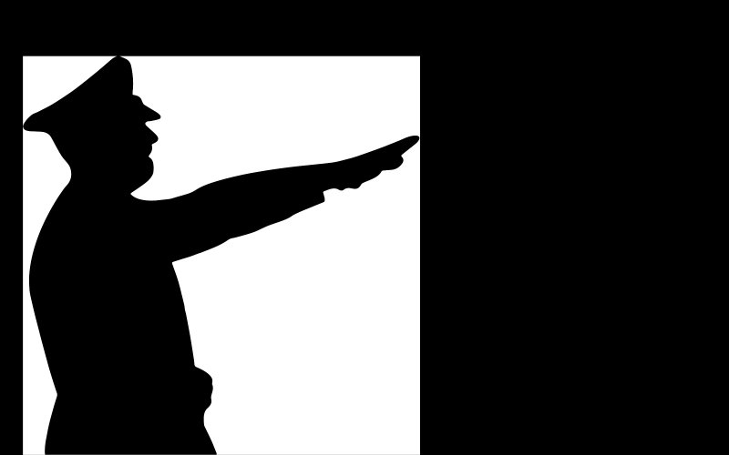 Адольф Гитлер профиль вектор