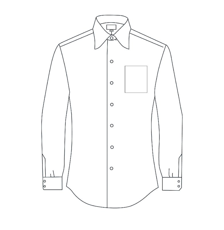 Рубашка раскраска для детей 2-3 лет