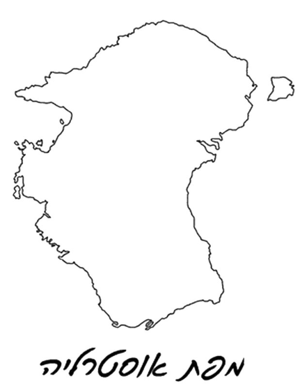 Контуры материков Южная Америка