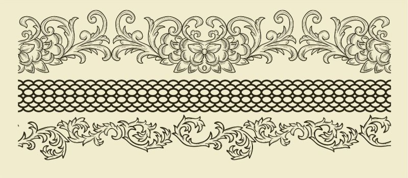 Орнамент в полосе