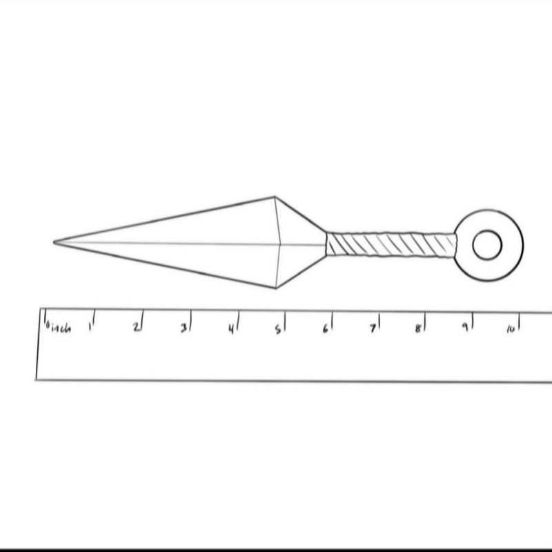 Кунай СТЕНДОФФ 2 чертеж