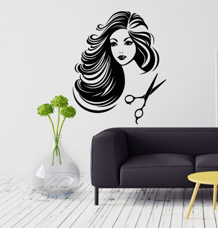 Виниловые наклейки на стену