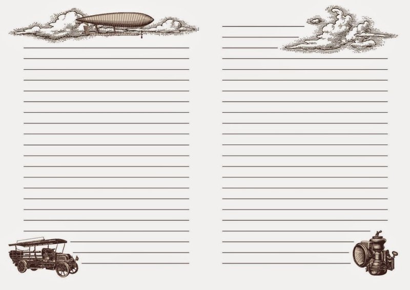 Страницы для блокнота Скрапбукинг