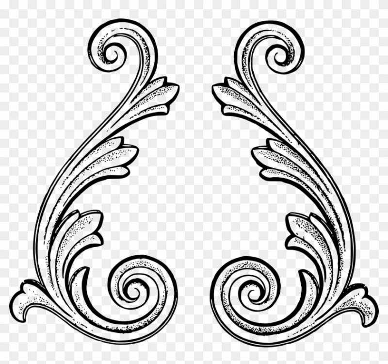 Узоры завитки