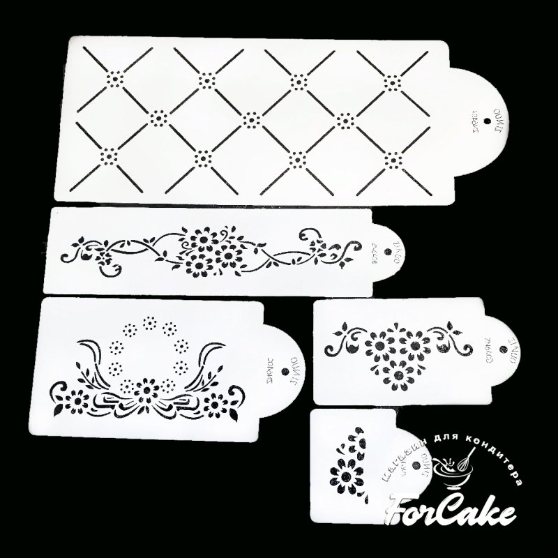 Конфета трафарет