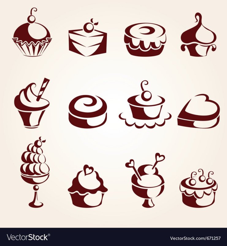 Стилизованные сладости