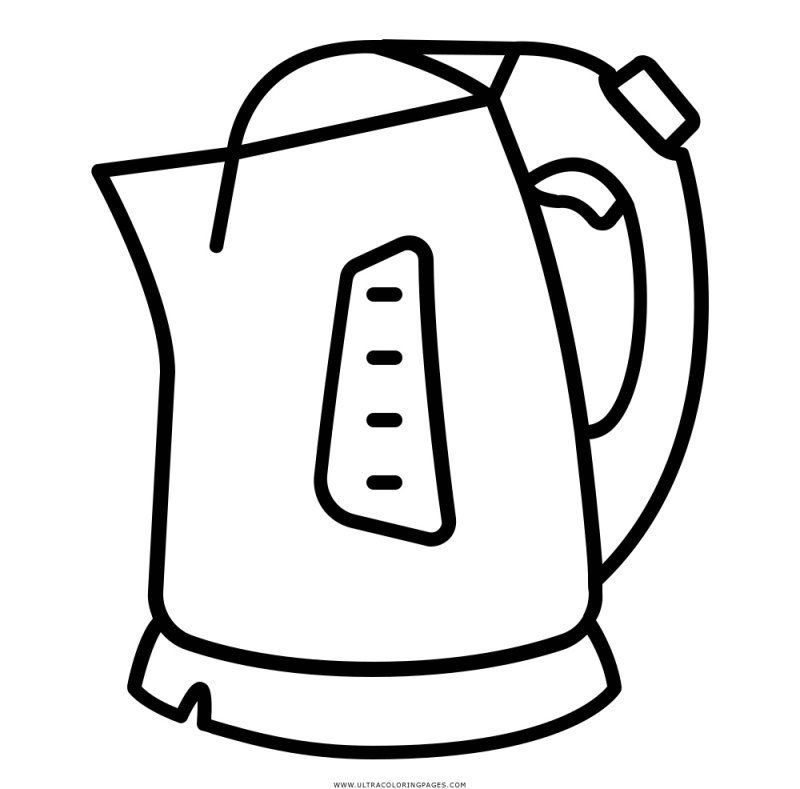 Трафарет электрочайник