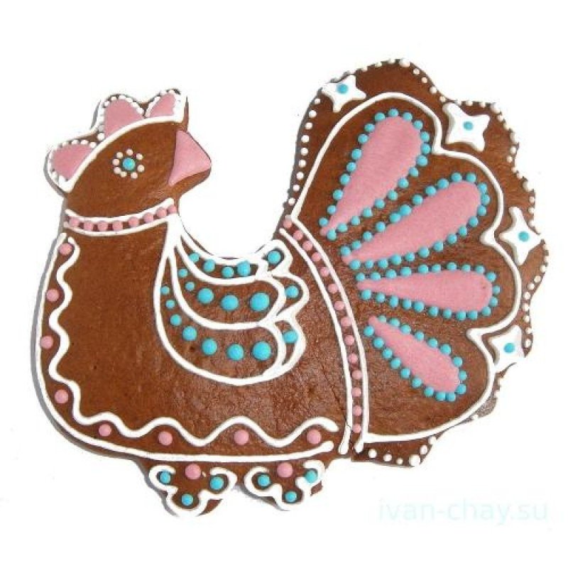 Козуля пряник птичка