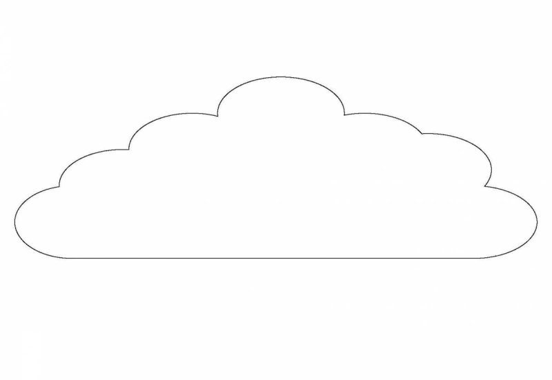 Облако макет
