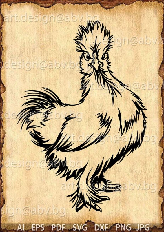 Цыплята для выжигания