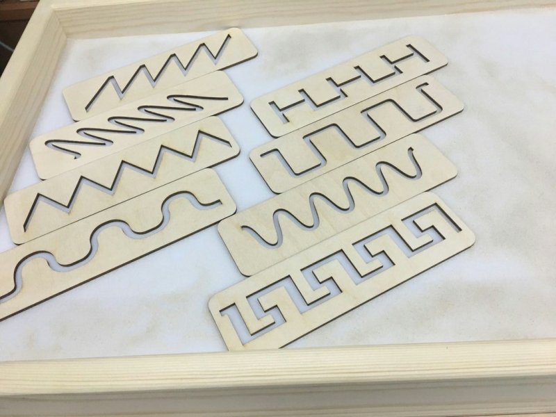 Набор трафаретов для рисования