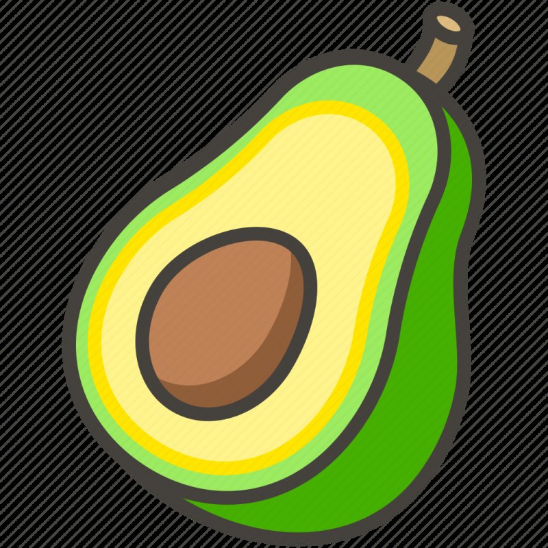 Рисования для детей авокадо