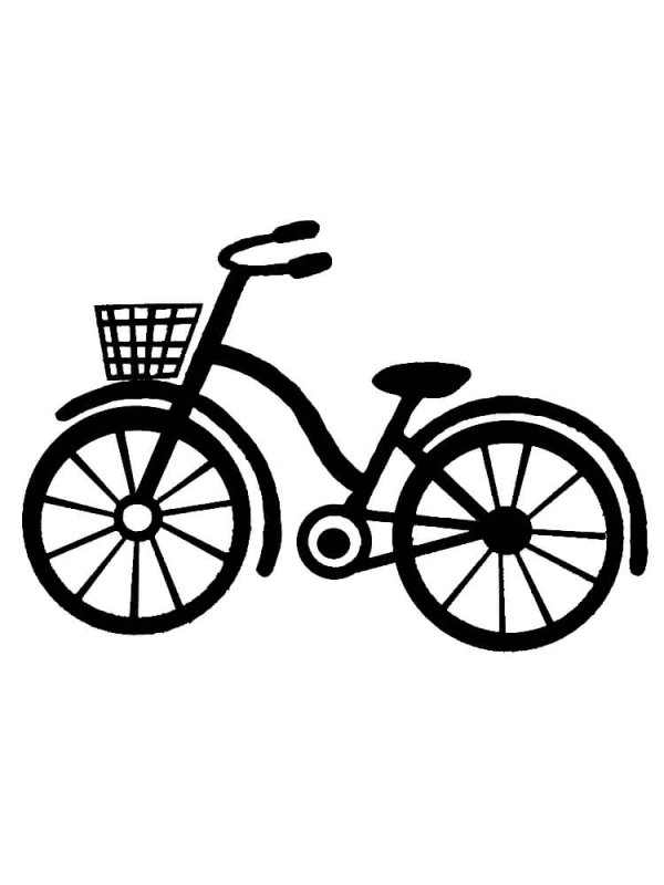 Велосипед схематично