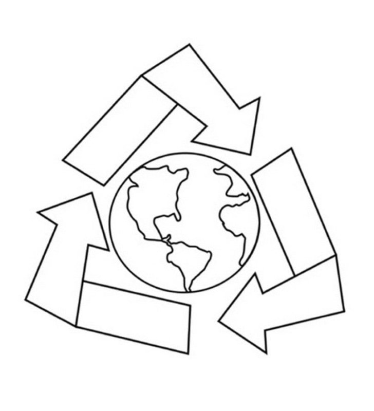 Экология картинки раскраски