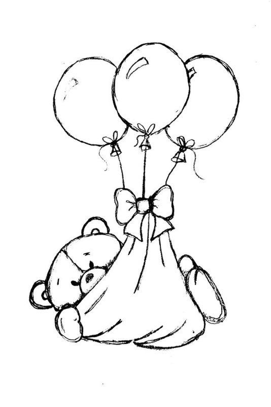 Маленькие рисунки на день рождения