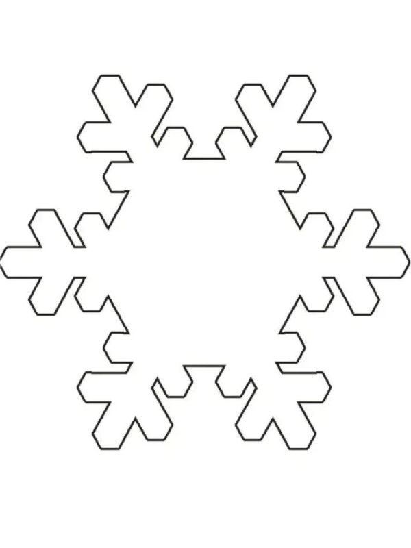 Снежинки вырезать трафареты