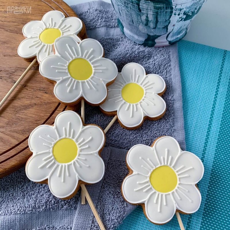 Пряники Ромашка имбирные Ромашка