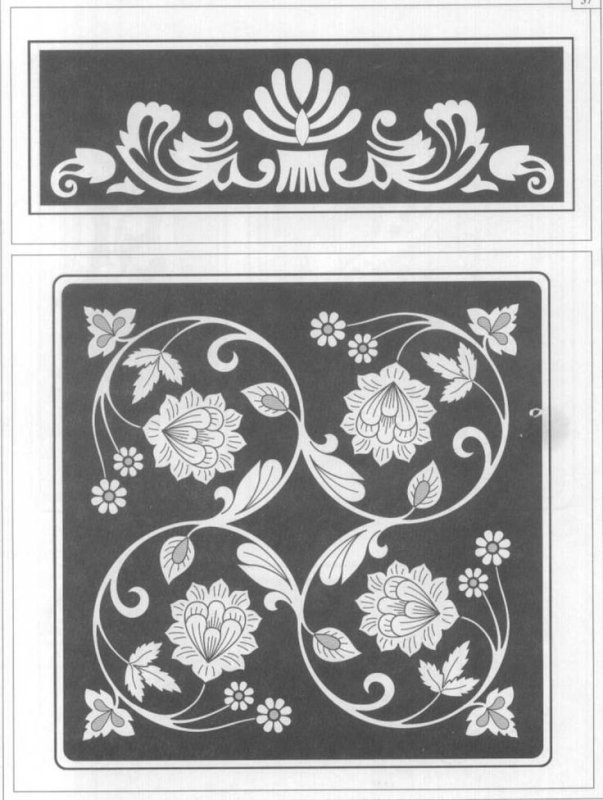 Орнамент роспись