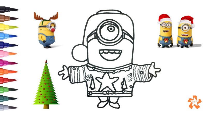 Миньон рисунок