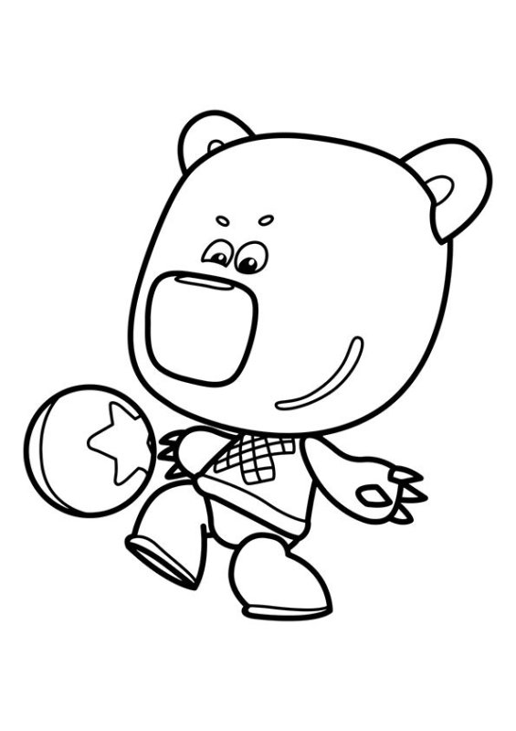 Мишки Мимимишки ра краска