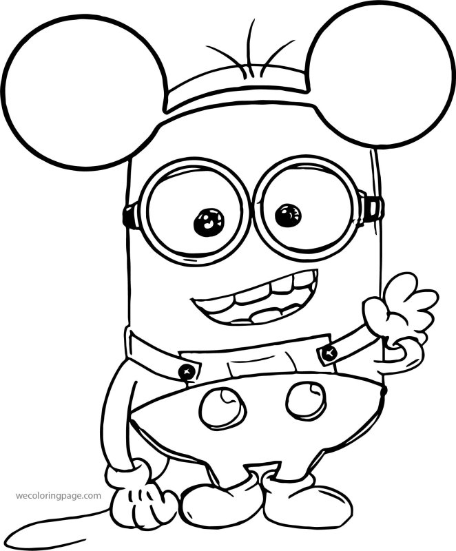 Раскраски для девочек Миньоны