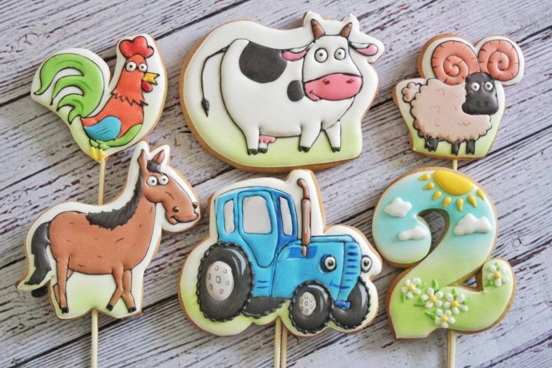 Козули синий трактор