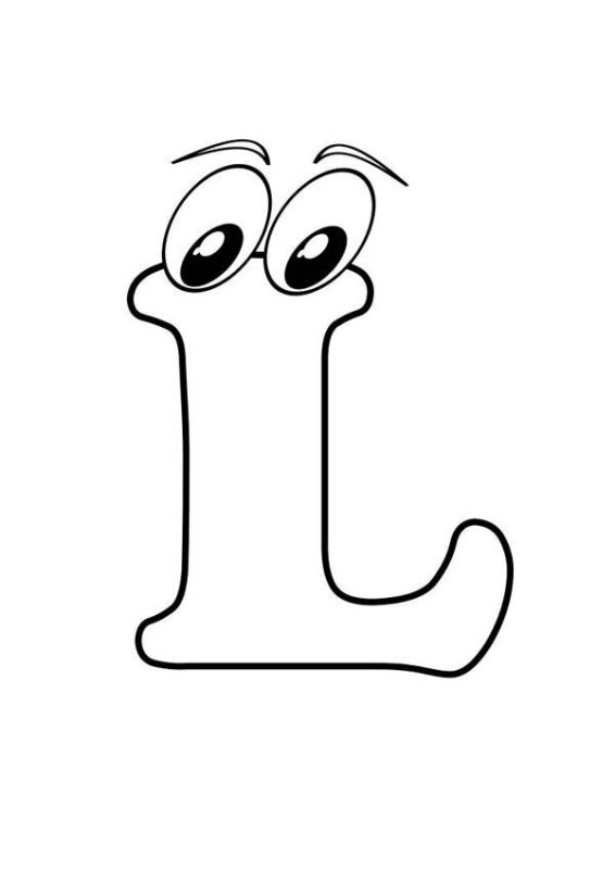 Английская буква l