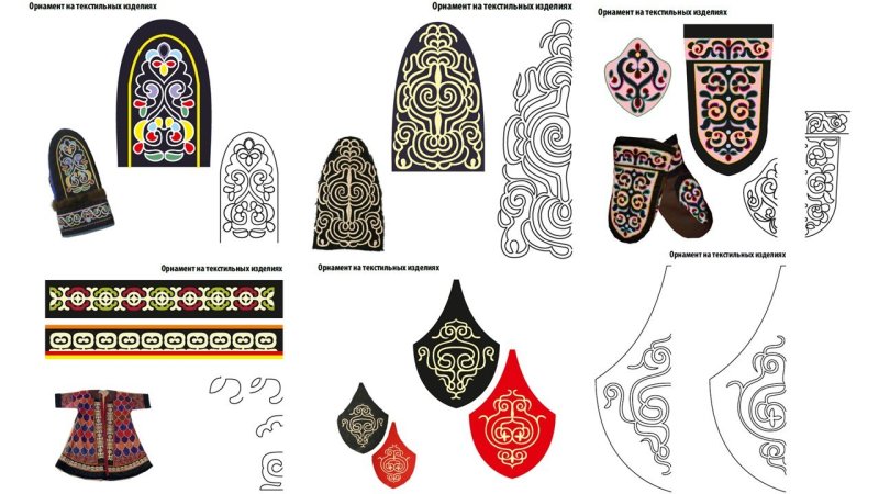 Орнамент нанайцев национальный