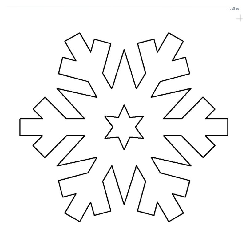Снежинки для вырезания