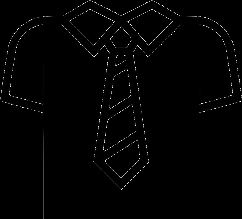 Трафарет рубашки