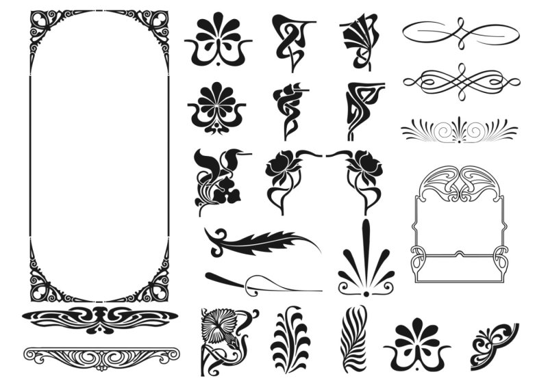 Векторные узоры