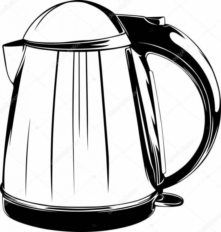 Трафарет электрочайник