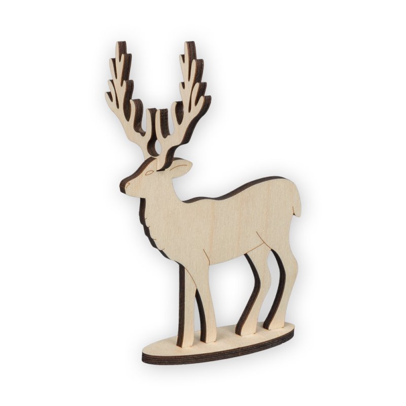 Олень из фанеры