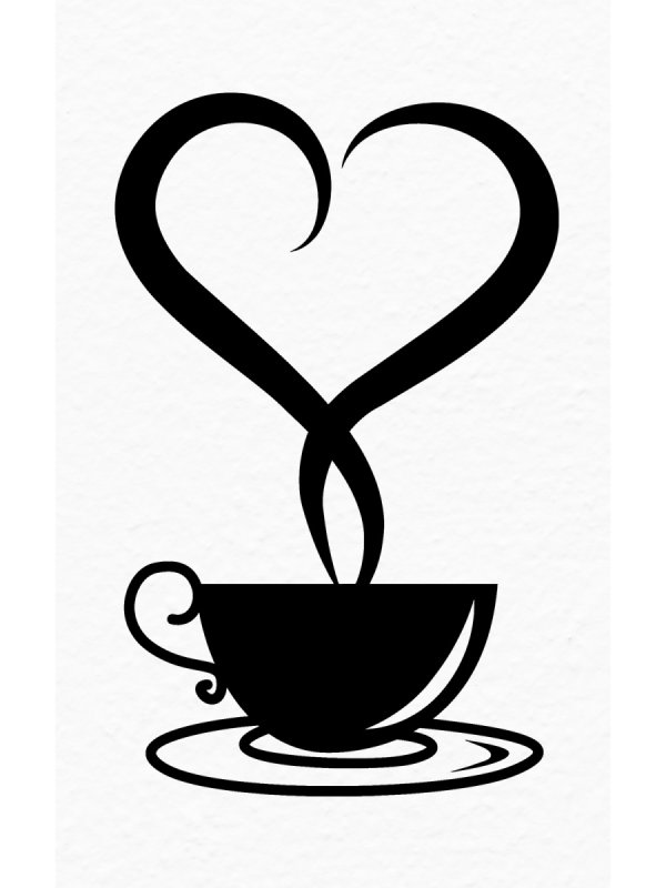 Чашка кофе рисунок