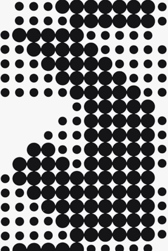 Трафареты чб матрица