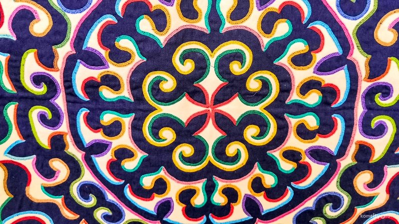 Орнамент нанайцев национальный