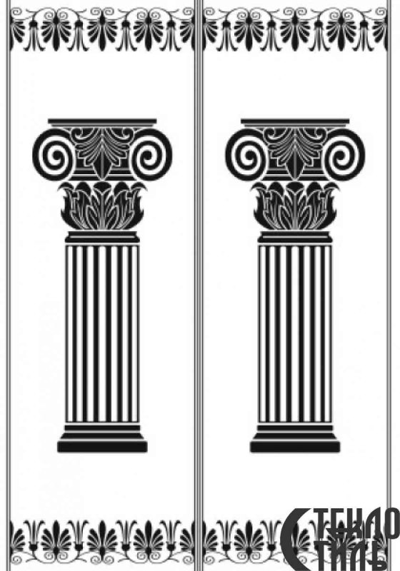 Узоры на колоннах