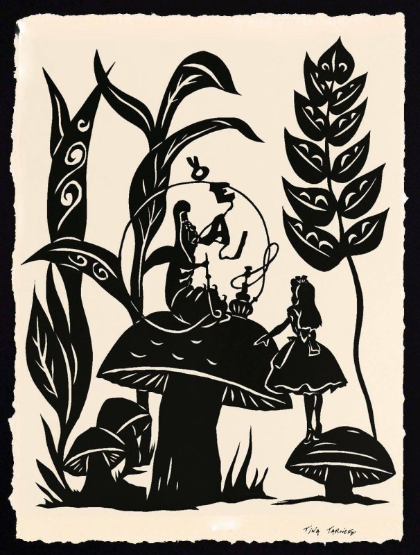 Силуэтная, сюжетная композиция