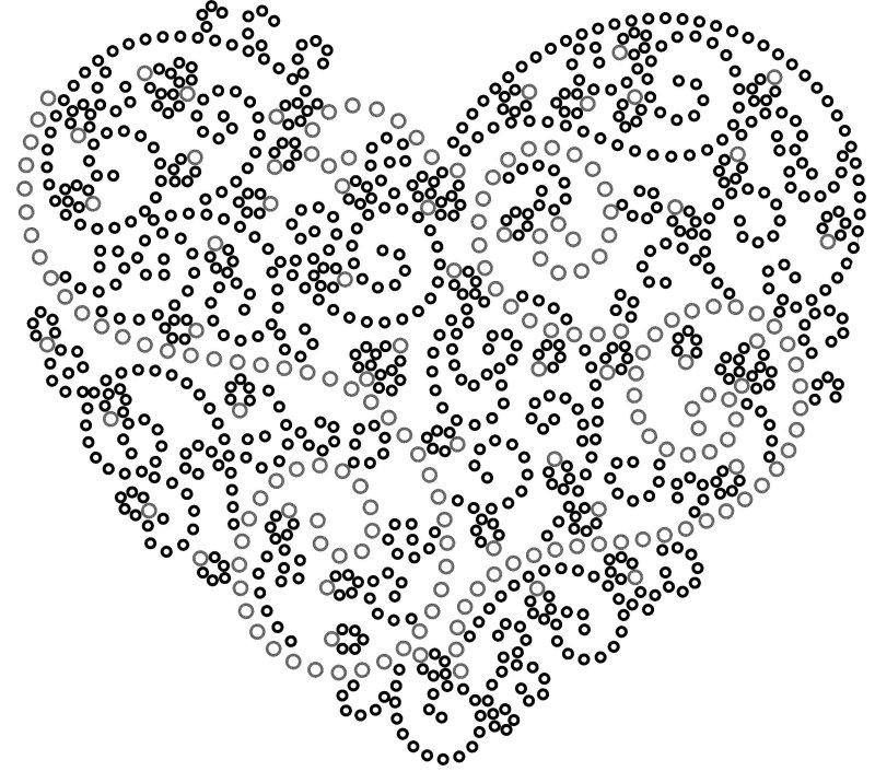 Трафареты для точечной росписи контурами