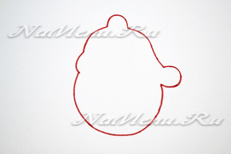 Трафареты для пряников дед Мороз