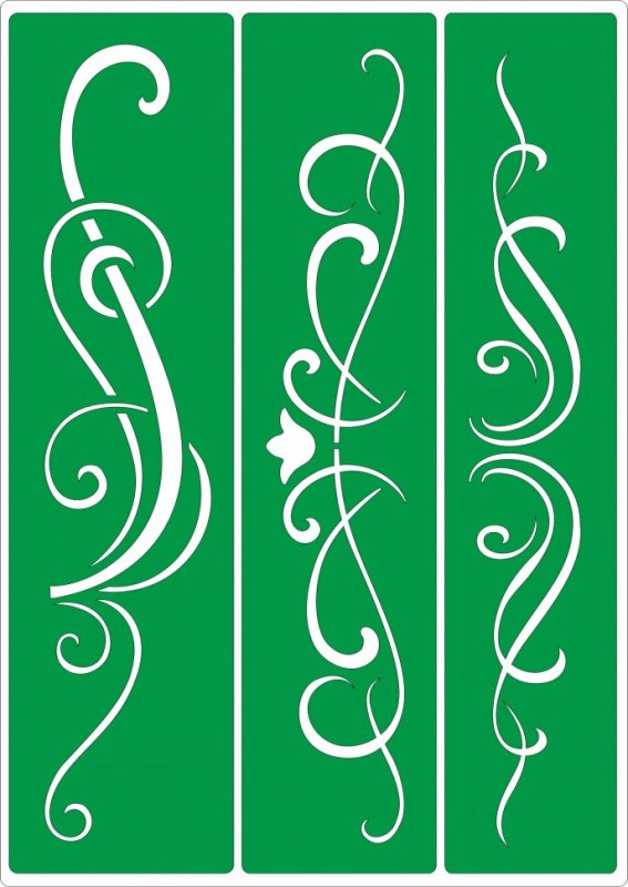 Орнамент на дверь