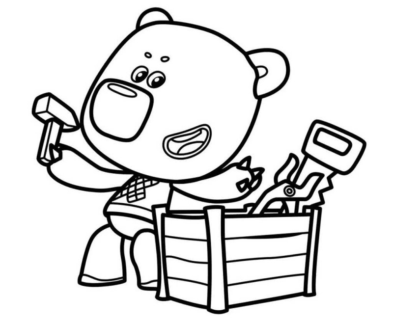 Мимишки раскраска